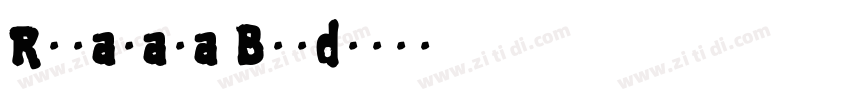 Royalana Bold字体转换